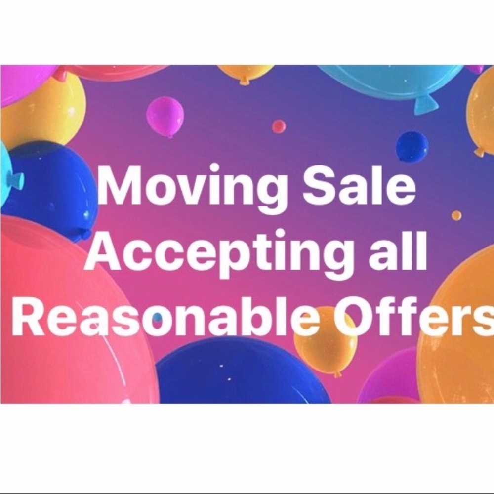 Moving sale